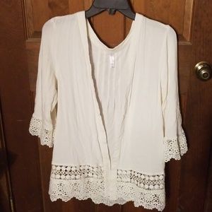 Lacey cardigan